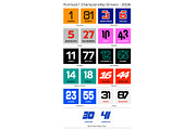 Formula One driver numbers 2026, a Sport Illustration by frizio (Thumbnail 1 of 4)