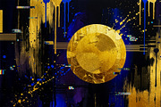 Royal Blue Gold Backgrounds, a Decorative Illustration by StockVerse Creative (Thumbnail 3 of 4)