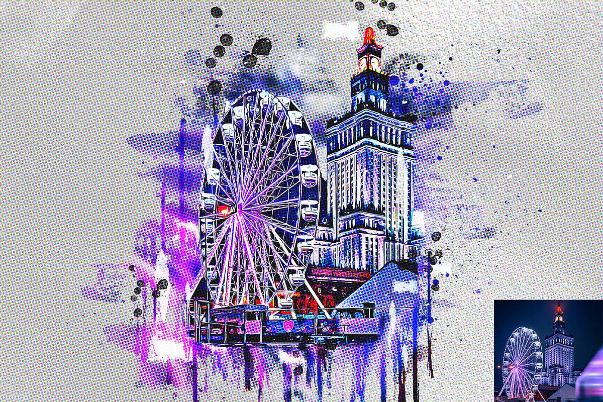 Artify Oil & Acrylic Paint Ps Action, an Action Add-On by Studio Retouch (Photo 11 of 14)