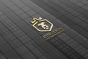 Custom King Lion Logo Design, a Branding & Logo Template by YUDesignStore (Thumbnail 2 of 8)