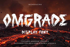 OMGRADE display font