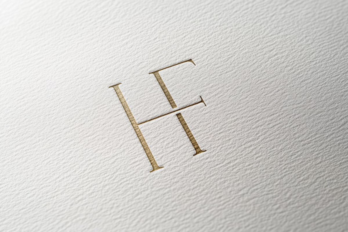 HF monogram logo, a Branding & Logo Template by LINKED LETTERS STUDIO (Photo 1 of 3)