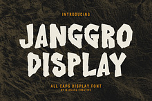 Janggro Display Font