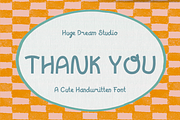 Jibby – A Cute Handwritten Font, a Handwritten Font by Huge Dream Studio (Thumbnail 8 of 8)