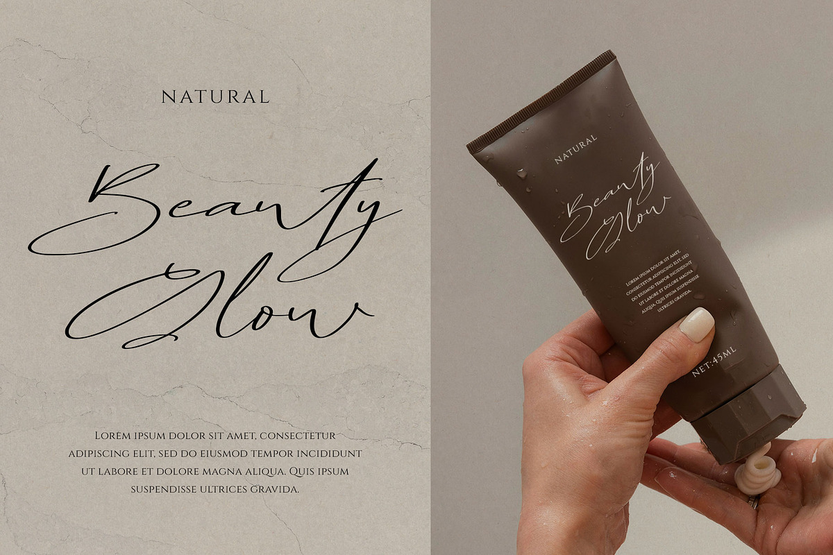 Kentalia Signature Font, a Script Font by RantautypeStudio (Photo 2 of 15)