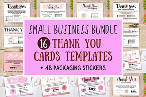 Thank You Card Templates Canva
