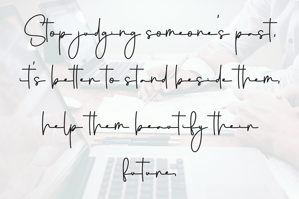 Adelia Signature, a Handwritten Font by FreshTypeINK (Photo 4 of 8)