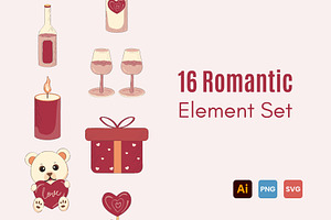 Romantic Element Illustration