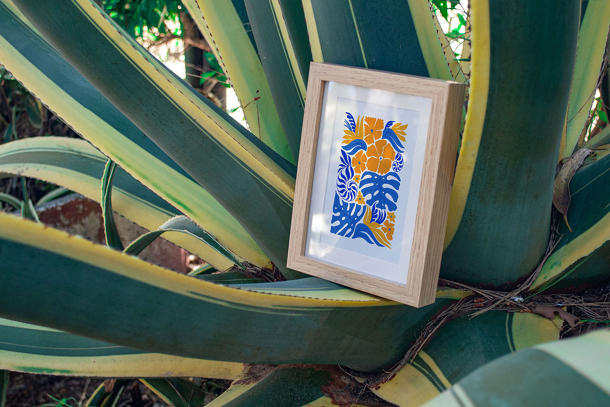 Tropical Flowers | Wall Art Creator, an Object Graphic by Leleka.Store (Photo 14 of 15)