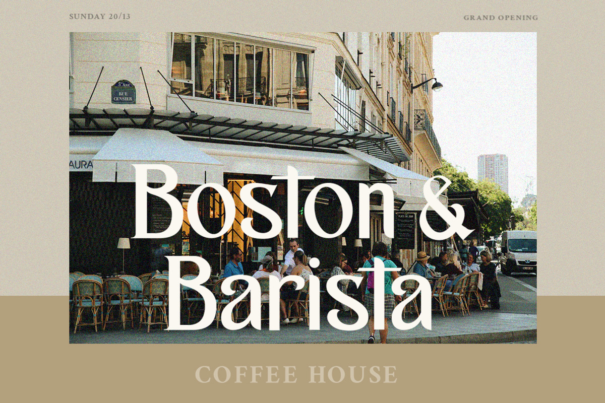 Kastel Voire - Classic Display Font, a Sans Serif Font by Vultype Co. (Photo 2 of 12)