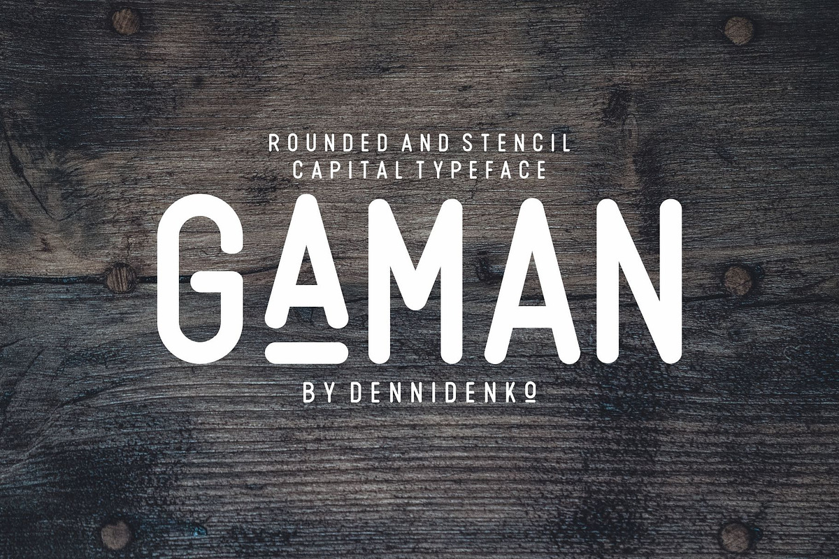 GAMAN TYPEFACE