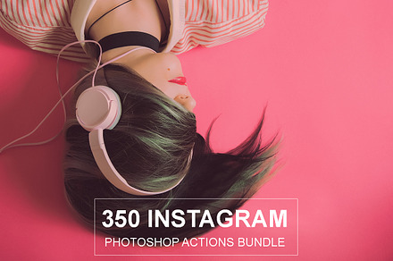 Instagram Photoshop Actions Bundle