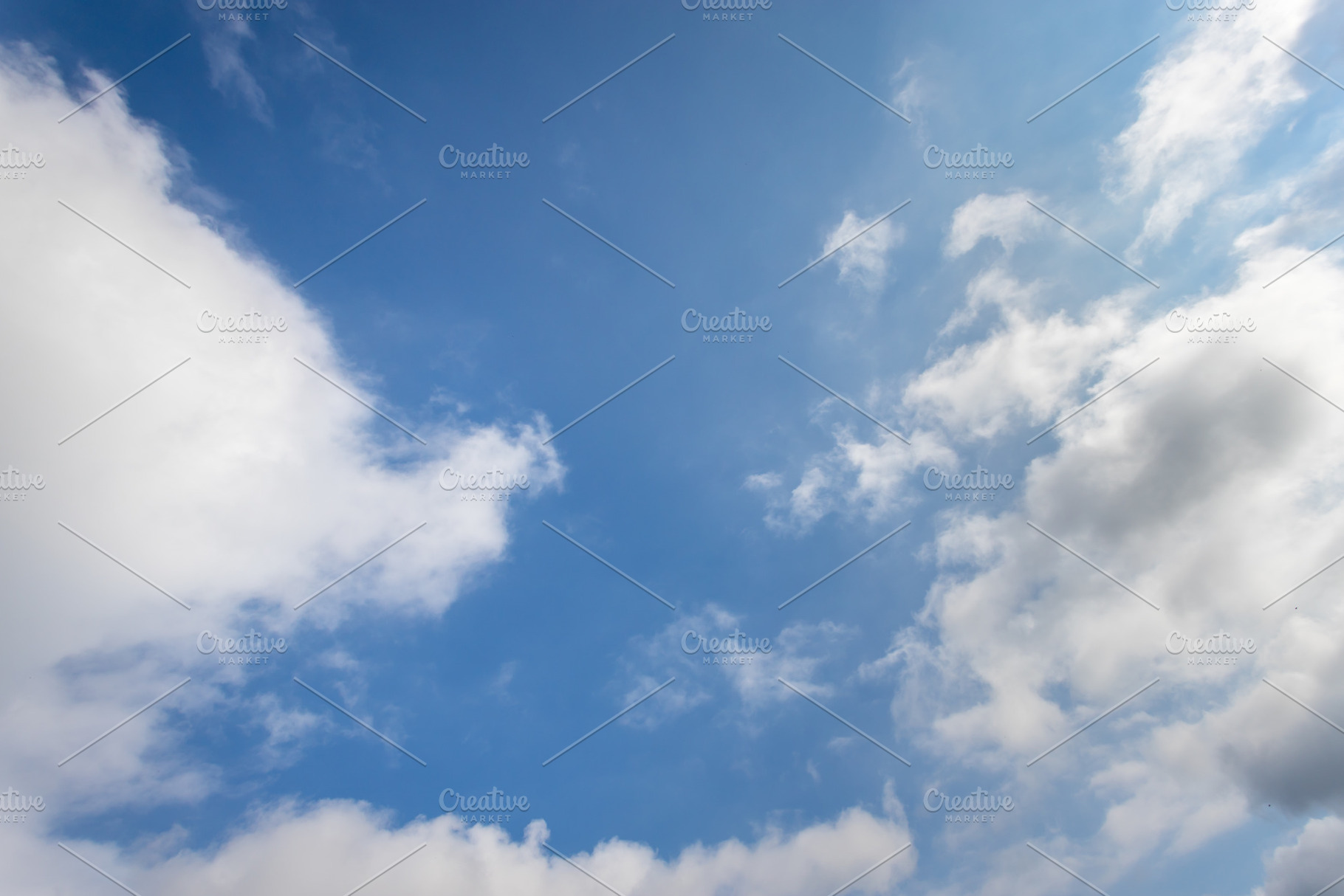 Blue sky background, a Wallpaper Photo by KYNA STUDIO