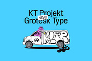 KT Projekt - Grotesk Type, a Sans Serif Font by Kulturë Type (Thumbnail 1 of 9)