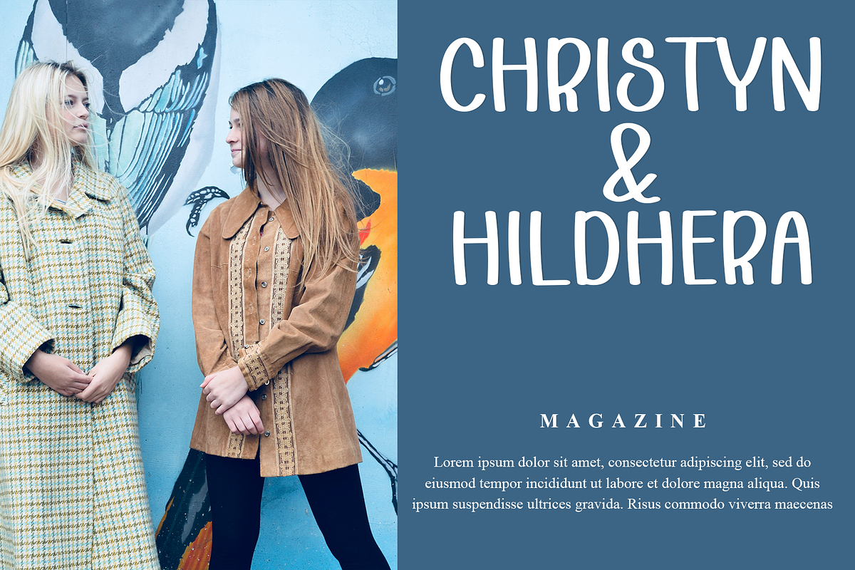 Handbag, a Sans Serif Font by FreshTypeINK (Photo 2 of 8)