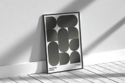 Minimalist Poster Wall Frame Mockup, a Packaging Mockup by DesignRushMarket (Thumbnail 7 of 16)