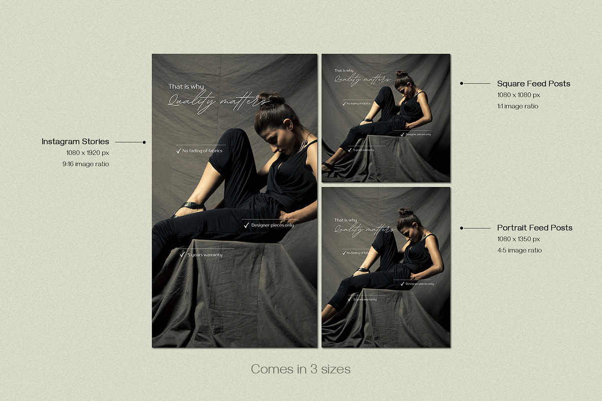 Aesthetic Instagram Kit, a Social Media Template by Imagination Area (Photo 8 of 8)