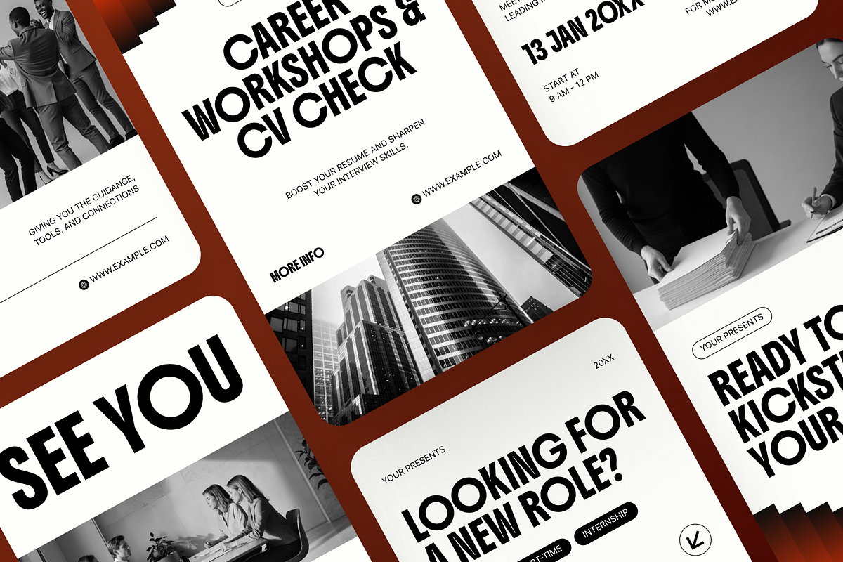 Job Fair Instagram Story, a Social Media Template by Annora Studio (Photo 2 of 6)