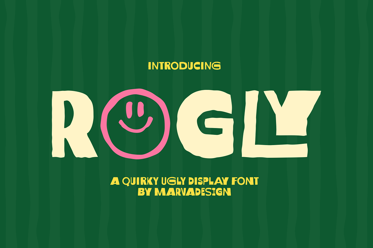 Rogly - Display Font, a Handwritten Font by Marvadesign (Photo 1 of 9)