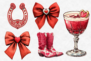 Western Valentine's Day PNG Clipart, an Illustration by Designworld (Thumbnail 5 of 6)