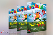 Kids Party Flyer, a Flyer Template by FlyerPig (Thumbnail 2 of 3)