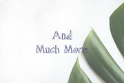 Alpha Anggela - 18 Font styles, a Script Font by Gblack Id (Thumbnail 11 of 13)