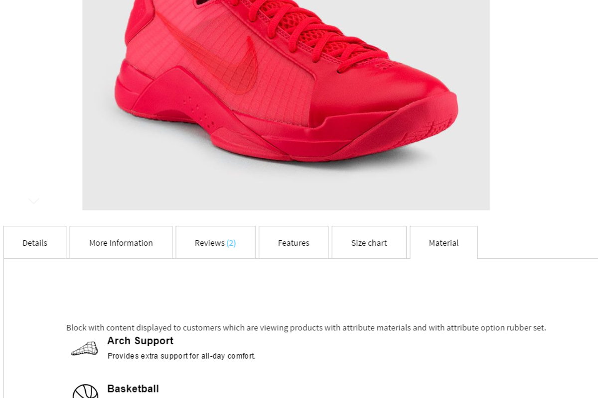 Smart Product Tabs Magento 2, a Websites & App Template by WeltPixel (Photo 3 of 4)