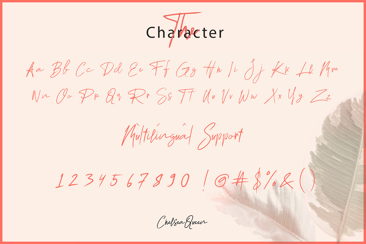 Chelsea Queen || Elegant Signature preview 4