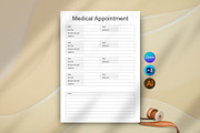 Medical Appoinments, a Stationery Template by DesignDevisers (Thumbnail 1 of 10)