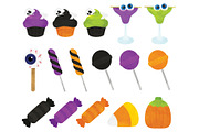 Halloween Treats Clipart, a Food Illustration by SugarPickle Clip Art (Thumbnail 3 of 4)
