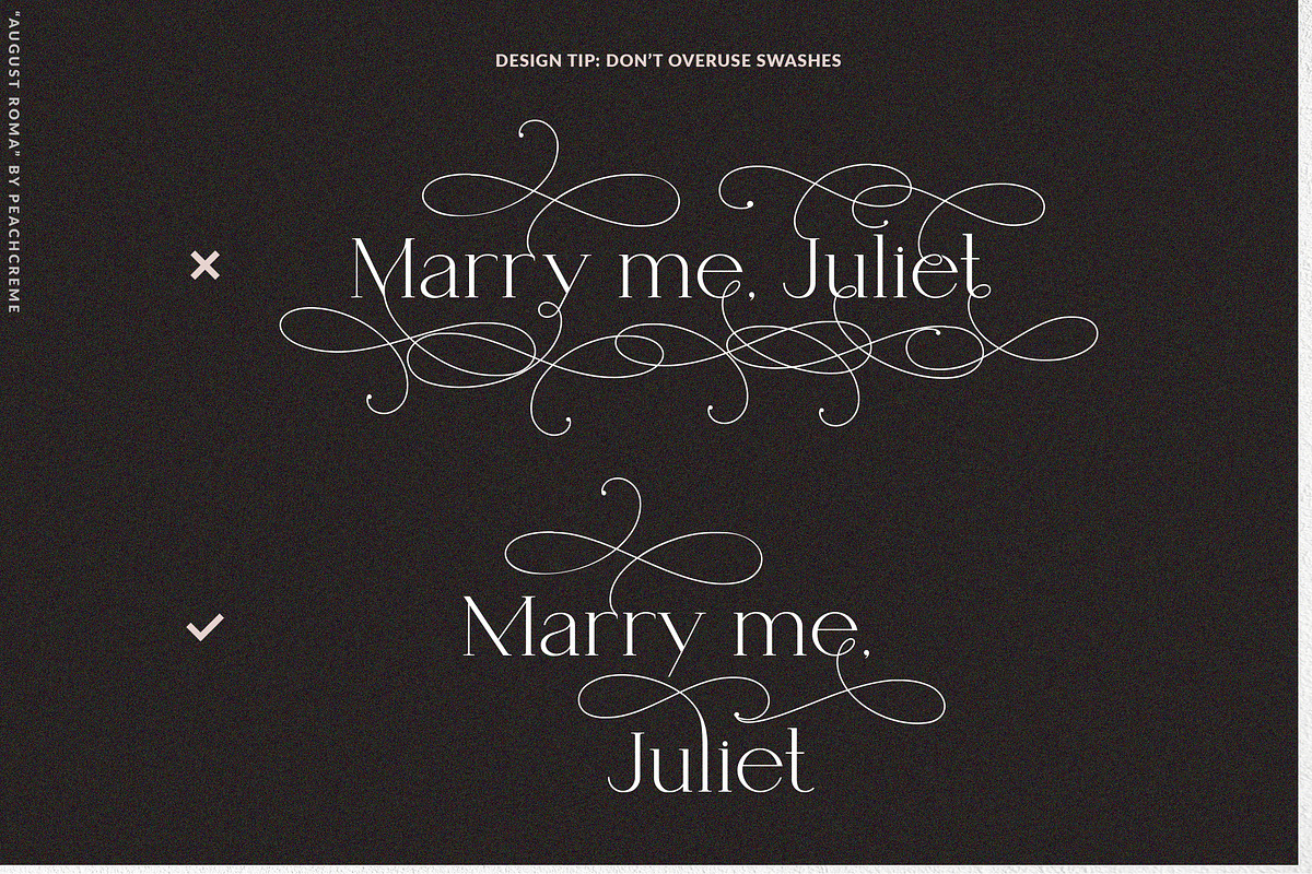 August Roma//Elegant Luxury Font Duo, a Handwritten Font by PeachCreme (Photo 36 of 43)