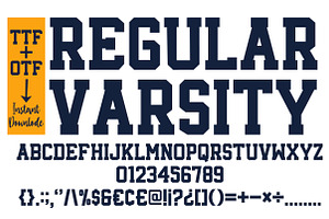 Regular Varsity