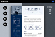 PRO Resume Bundle - Save 60%, a Resume Template by ikono.me (Thumbnail 7 of 7)