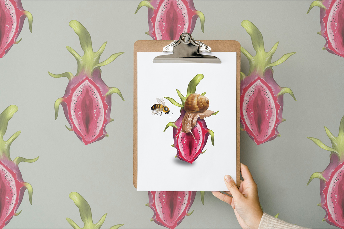 Genitals in the form of fruits, an Illustration by IrynaPanashii (Photo 7 of 11)