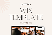 Wix Web Template: Bakery/Restaurant, a Wix Template by MilasDesigns (Thumbnail 1 of 3)