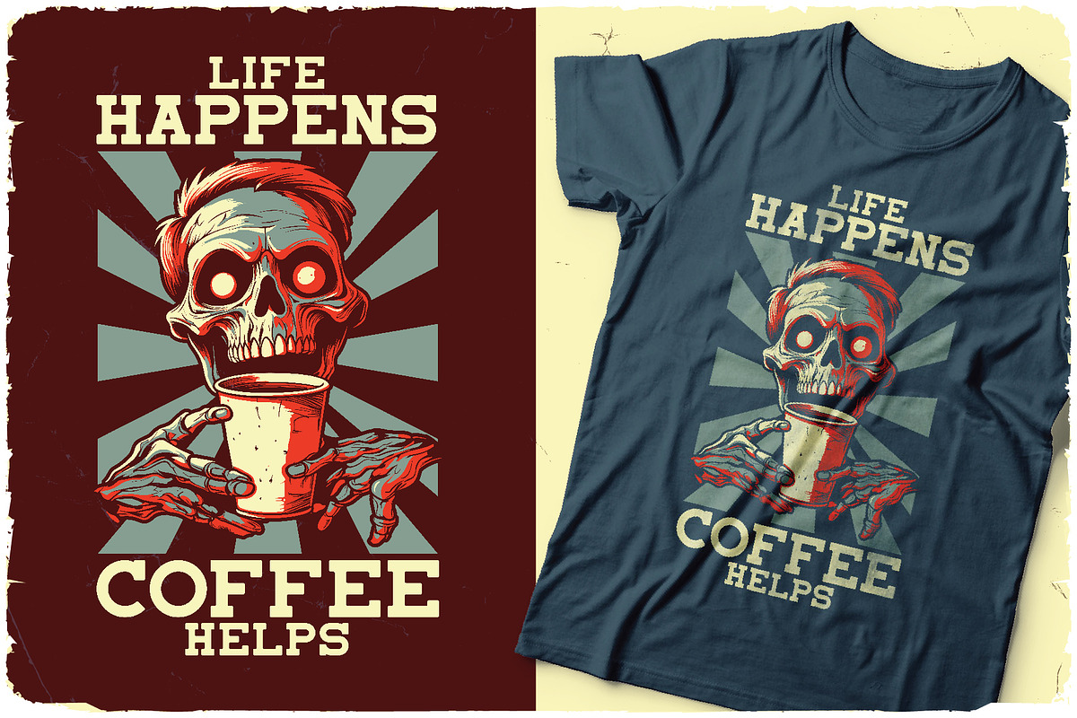 Coffee Man, a Blackletter Font by VozzyStock (Photo 5 of 12)