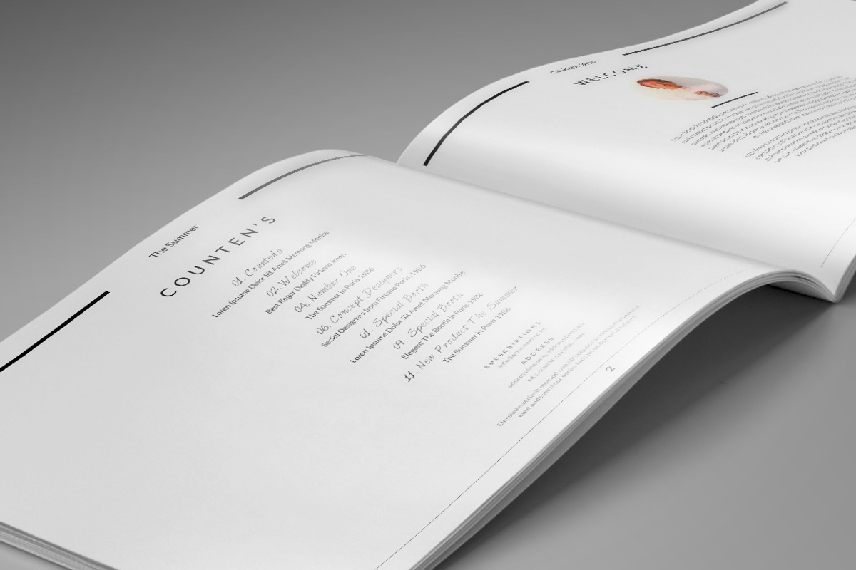 The Summer Catalogue, a Brochure Template by Firtana (Photo 9 of 11)
