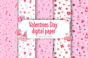 Valentine clipart, an Illustration by CreativeByLu (Thumbnail 9 of 14)