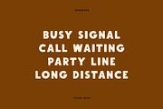 OPERATOR by Tyler Elise, a Sans Serif Font by tylerelise (Thumbnail 5 of 5)