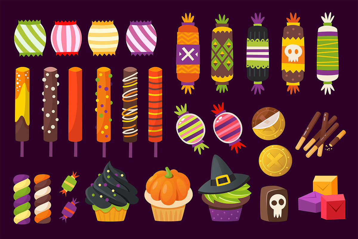 Sweet Halloween - 325 files, an Education Illustration by Moonery's (Photo 6 of 10)