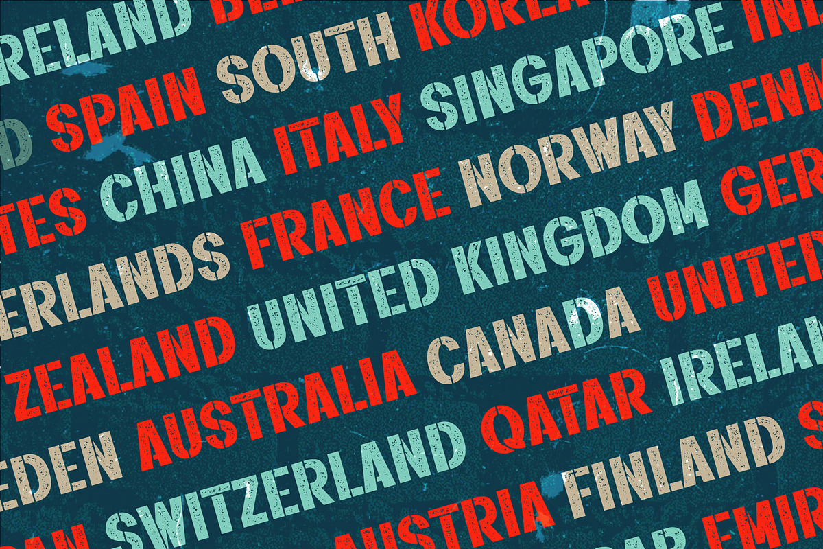 Rustline a Distressed Font, a Sans Serif Font by Rasiorise Studio (Photo 11 of 12)