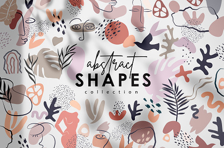 Abstract  doodle shapes