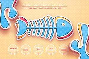 Super Sticker - Editable Text Effect