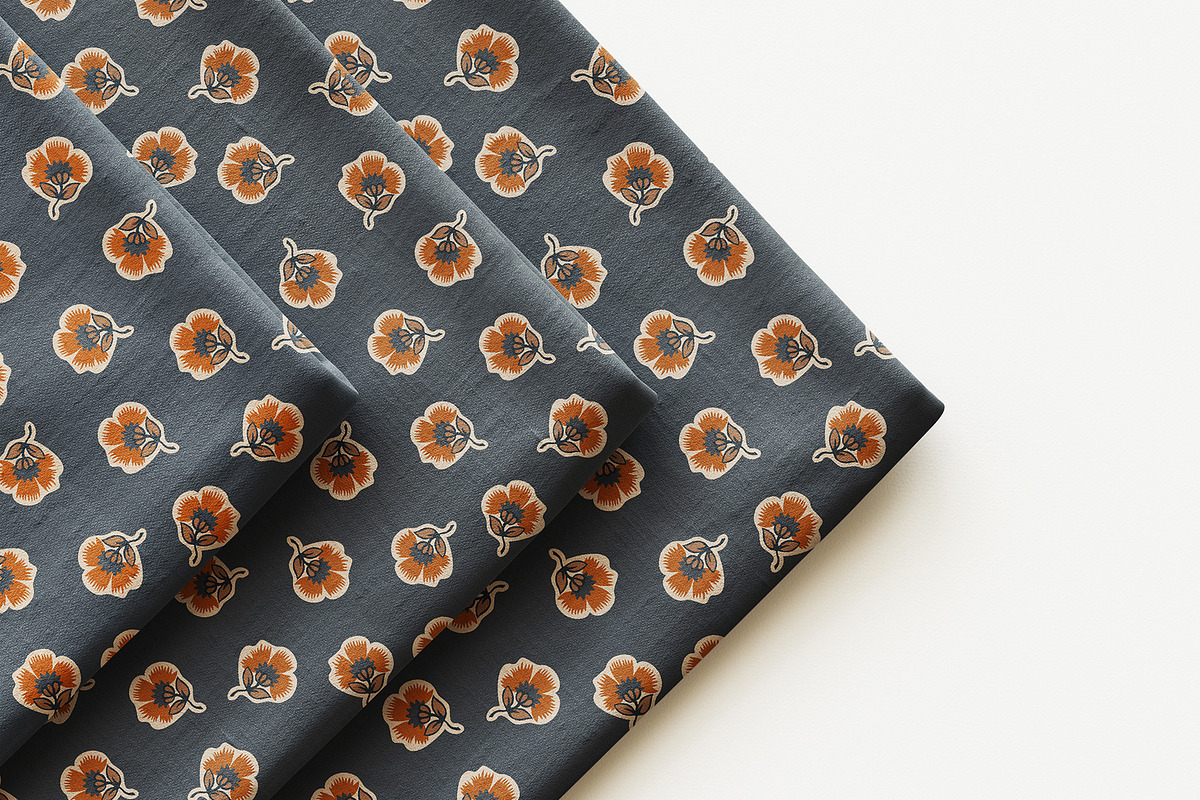 Scandinavian Floral Pattern, a Pattern Graphic by StudioGlouna (Photo 5 of 11)