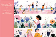 Summer- 198 AI illustrations, a Seasonal Illustration by Pundateam (Thumbnail 4 of 6)