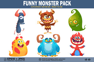 Berry Boos - 6 Cute Monsters