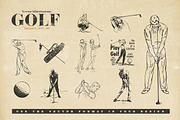 Retro Golf, an Illustration by Retro Machine (Thumbnail 2 of 5)