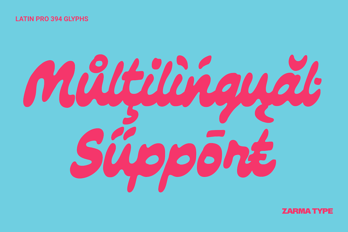 Mayluna - Bold Script Font, a Script Font by Zarma Type (Photo 9 of 13)