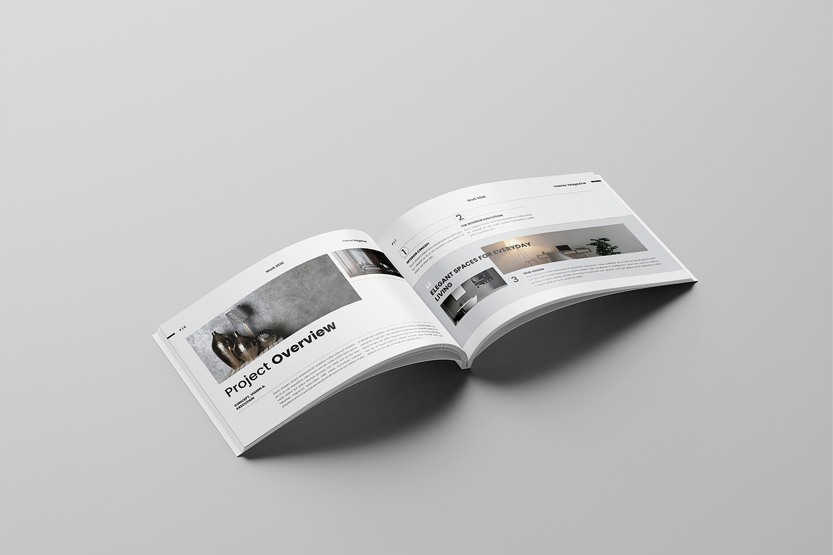 Interior Design Magazine Landscape, a Magazine Template by Spark_Creative (Photo 4 of 13)