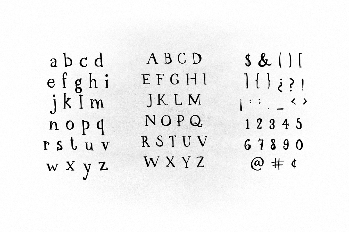 Lorem Serif preview 2